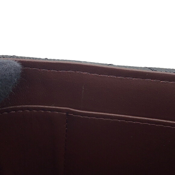 CHANEL Authentic Black Caviar Leather Logo Wallet - Picture 9 of 13